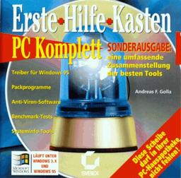 CD-ROM (12 cm), Erste-Hilfe-Kasten PC komplett, 1 CD-ROM m. Begleitheft