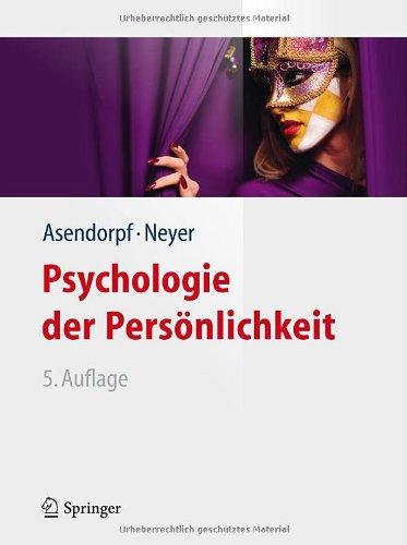 Psychologie der Persönlichkeit (Springer-Lehrbuch)