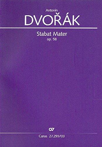 Dvorak, Antonin: Stabat mater : für Soli, gem Chor und Kammerorchester Klavierauszug