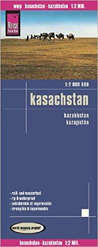 Reise Know-How Landkarte Kasachstan (1:2.000.000): world mapping project