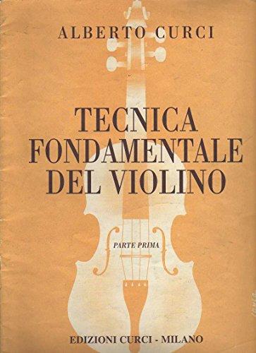 CURCI A. - Tecnica Fundamental 1º para Violin (OCASION)