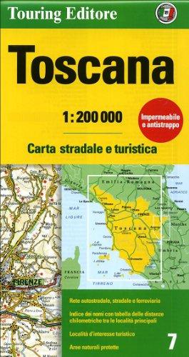 Toscana 1:200.000 (Regional Road Map)