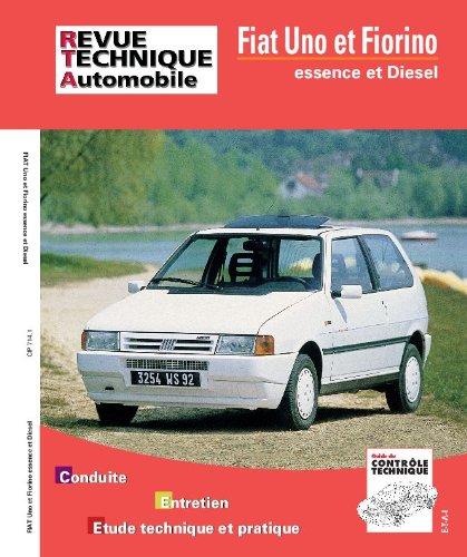 Revue technique automobile, n° 714.1. Fiat Uno essence et diesel (95) & TD (90), Fiorino diesel