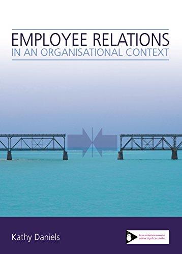 Employee Relations in an Organisational Context (Cipd Publications)