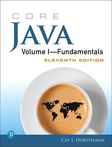 Core Java Volume I--Fundamentals