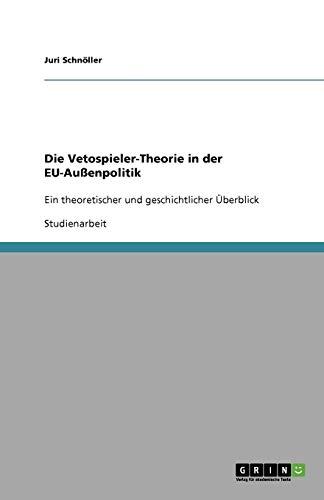 Die Vetospieler-Theorie in der EU-Außenpolitik: Ein theoretischer und geschichtlicher Überblick