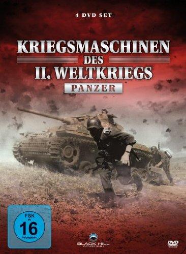 Kriegsmaschinen des II. Weltkriegs - Panzer [4 DVDs]