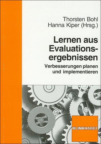 Lernen aus Evaluationsergebnissen: Verbesserungen planen und implementieren