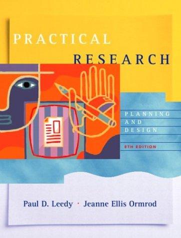 Practical Research: Planning and Design