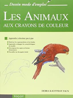 Les animaux aux crayons de couleur : apprendre à dessiner pas à pas