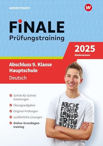 FiNALE Prüfungstraining Abschluss 9.Klasse Hauptschule Niedersachsen: Deutsch 2025 Arbeitsbuch mit Lösungsheft (FiNALE Prüfungstraining: Abschluss 9./10. Klasse Hauptschule Niedersachsen)