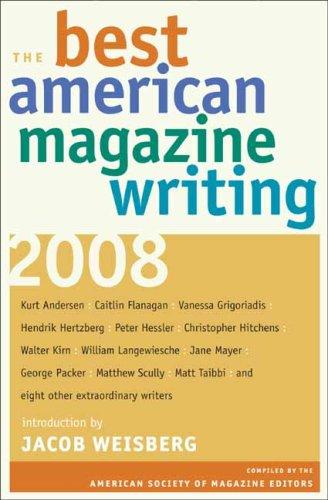 Best American Magazine Writing