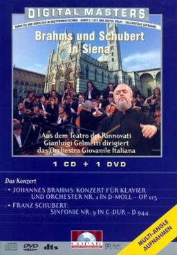 Gianluigi Gelmetti - Brahms und Schubert in Siena (+ Audio-CD) [2 DVDs]