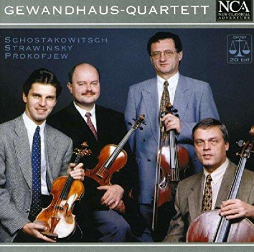 Streichquartette (Strawinsky/Prokofieff/Schostak)