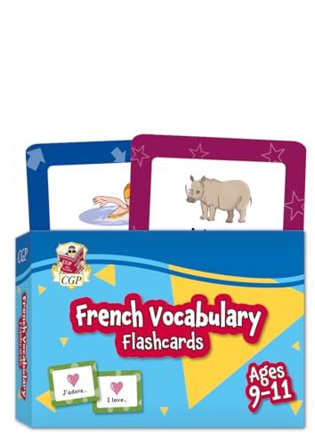 French Vocabulary Flashcards for Ages 9-11 (with Free Online Audio) (CGP KS2 Activity Books and Cards)