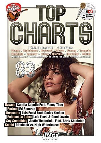 Top Charts 83 (mit CD): Die aktuellsten Hits der erfolgreichsten Stars und das Beste aus den Charts!