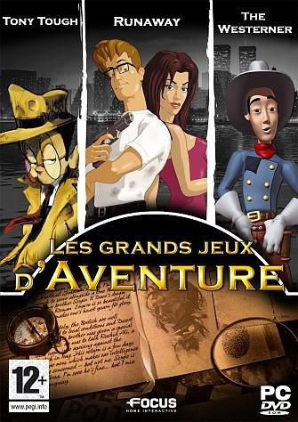 Coffret Les Grands Jeux d'Aventure (Runaway, The Westerner, Tony Tough) [FR Import]