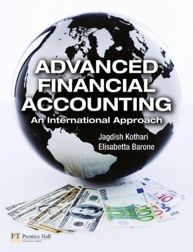 Advanced Financial Accounting: An International Approach