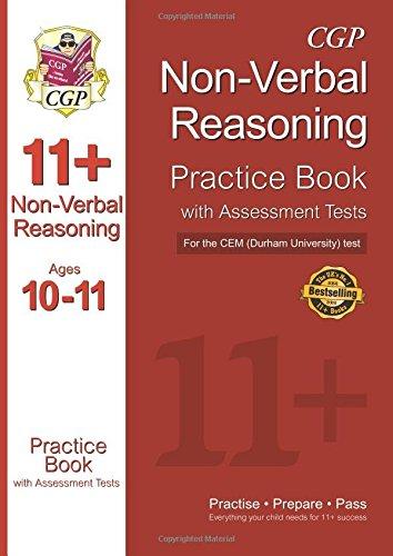 11+ Non-verbal Reasoning Practice Book with Assessment Tests (Age 10-11) for the CEM Test (11+ Verbal Reasoning)