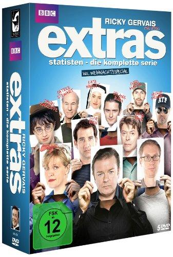 Extras - Statisten: Die Komplette Serie (inkl. Weihnachtsspecial mit Clive Owen, George Michael uvm.) [5 DVDs]