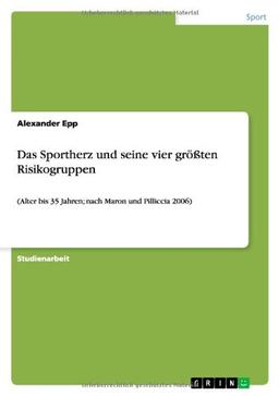 Das Sportherz und seine vier größten Risikogruppen: (Alter bis 35 Jahren; nach Maron und Pilliccia 2006)