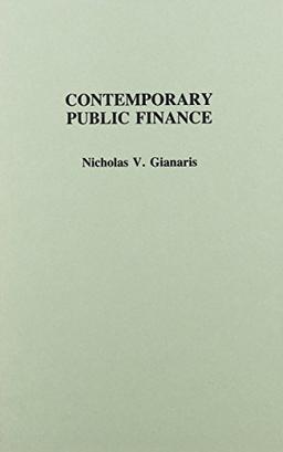 Contemporary Public Finance