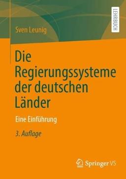 Die Regierungssysteme der deutschen Länder: Eine Einführung