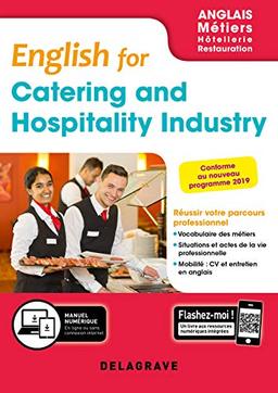 English for catering and hospitality industry : anglais métiers hôtellerie restauration : conforme au nouveau programme 2019