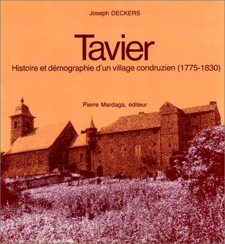 Tavier : histoire et démographie d'un village condruzien (1775-1830)