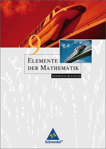 Elemente der Mathematik - Ausgabe 2004 für die SI: Elemente der Mathematik SI - Ausgabe 2005 für Nordrhein-Westfalen angepasst an den Kernlehrplan: ... 2005. passend zum Kernlehrplan G8 2007