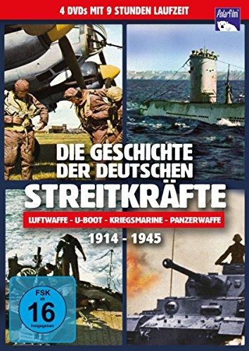 Die Geschichte der deutschen Streitkräfte 1914 - 1945 [4 DVDs]