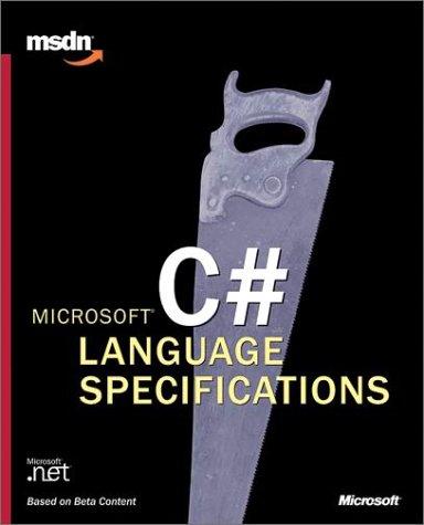 Microsoft C sharp Language Specifications (MSDN)