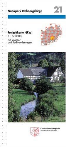 Freizeitkarte Nordrhein-Westfalen, Bl.21, Naturpark Rothaargebirge