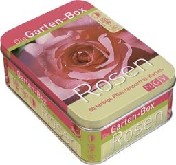 Die Gartenbox - Rosen: 50 farbige Pflanzenporträt-Karten