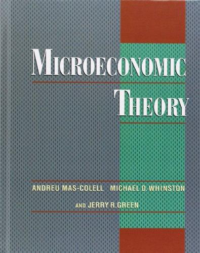 Microeconomic Theory