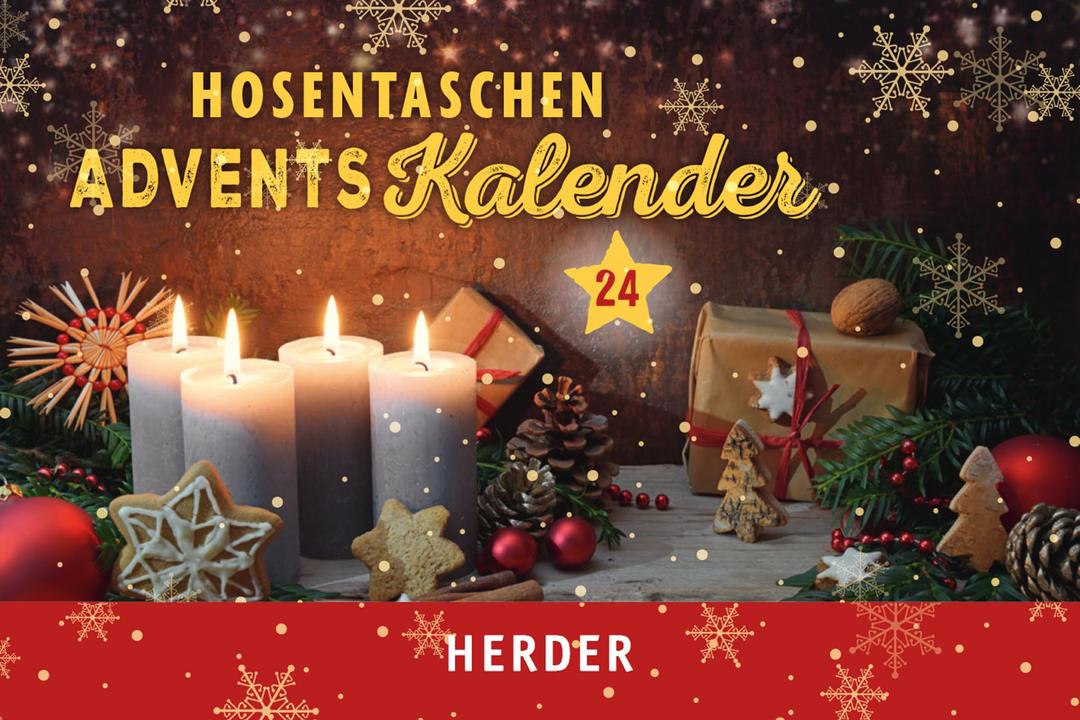 Hosentaschenadventskalender 2024: Mit farbigen Fotos