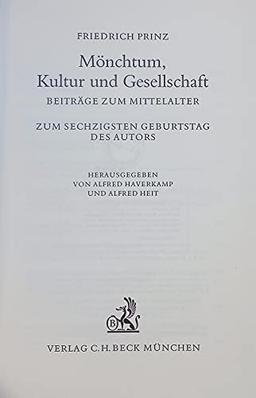 Mönchtum, Kultur und Gesellschaft