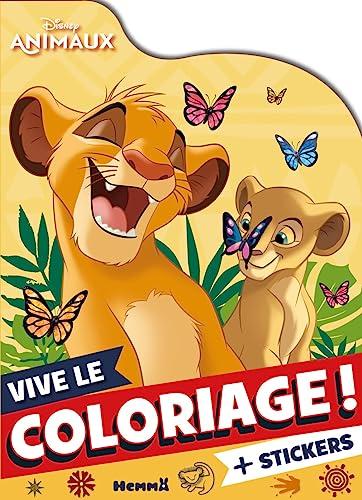 Disney Animaux : Vive le coloriage ! (Simba et Nala)