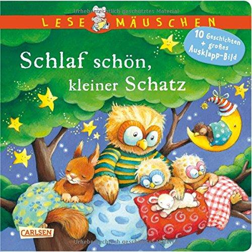 Schlaf schön, kleiner Schatz: Mein erstes Buch zum Vorlesen und Entdecken mit großem Ausklappbild (Lesemäuschen)