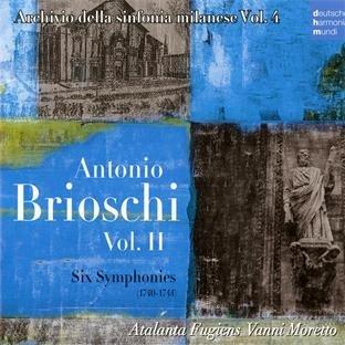 Antonio Brioschi  Vol. 2 - Six Symphonies