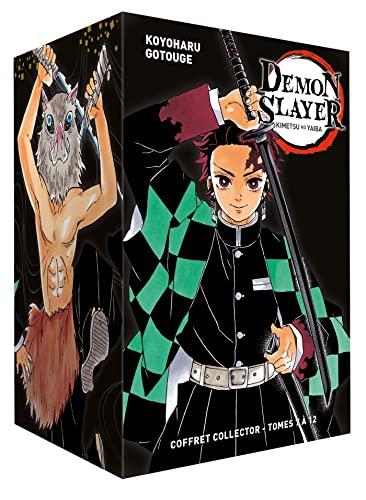 Demon slayer : Kimetsu no yaiba : coffret collector tomes 7 à 12