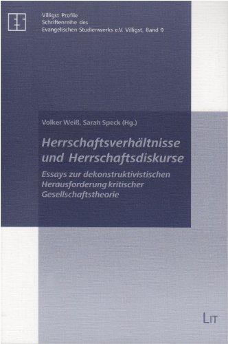 Herrschaftsdiskurse und Herrschaftsstrukturen