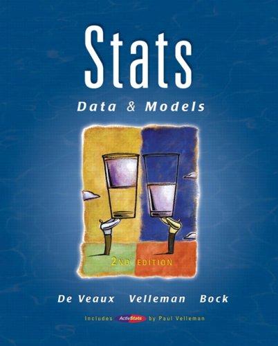 STATS: Data and Models (Mystatlab)