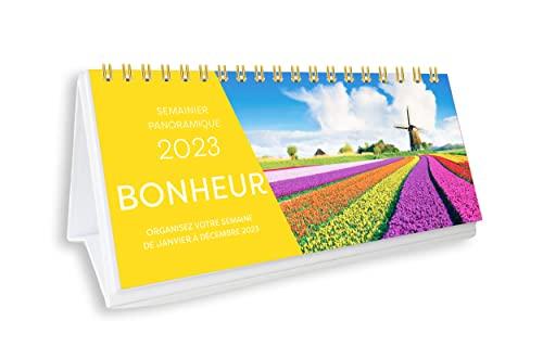 Bonheur 2023 : organisez votre semaine de janvier à décembre 2023