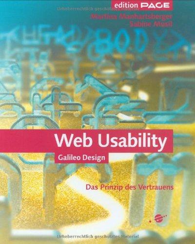 Web Usability - Das Prinzip des Vertrauens (Galileo Design)