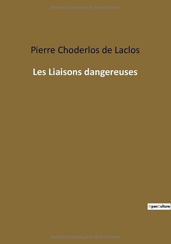 Les Liaisons dangereuses