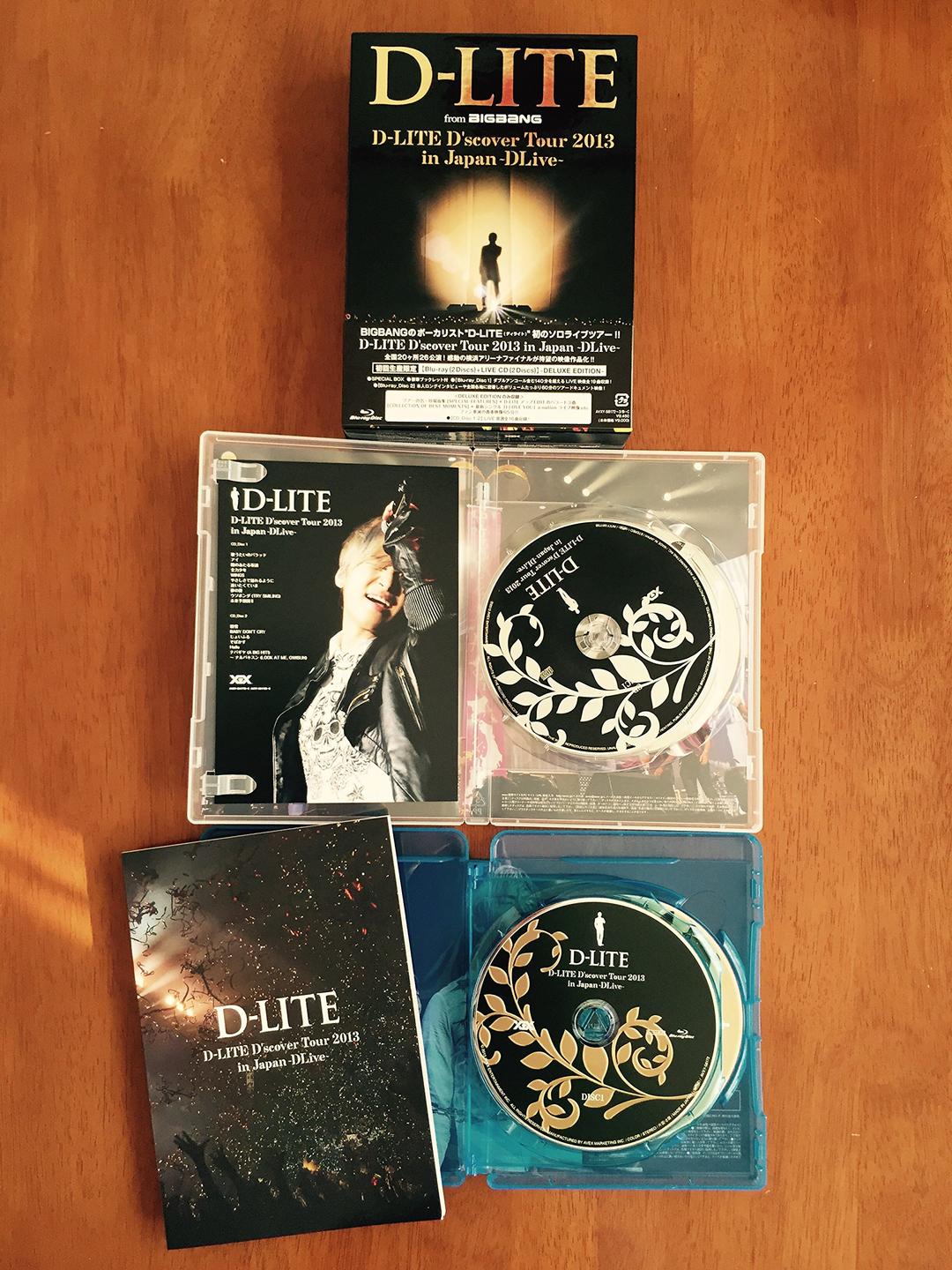 D-LITE D'scover Tour 2013 in Japan ~DLive~ (Blu-ray Disc2枚組+CD2枚組)