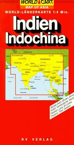 RV Karten, Nr.11814 : Indien, Indochina (World Map)