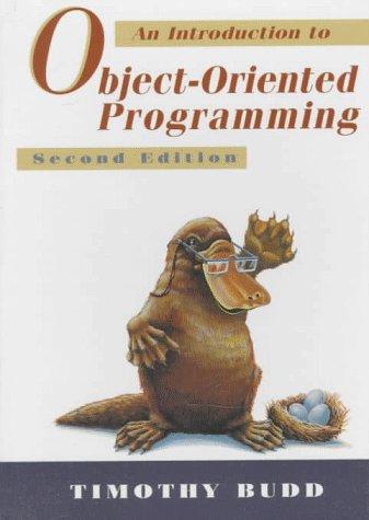 An introduction to Object-Oriented Programming