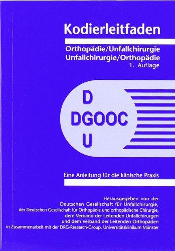 Kodierleitfaden Orthopädie / Unfallchirurgie